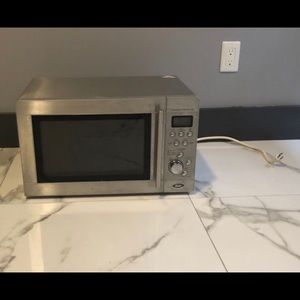 Oster Stainless Steel microwave.